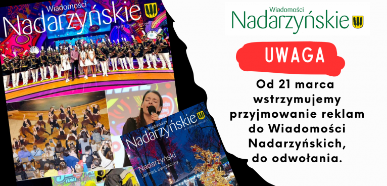 Wstrzymujemy przyjmowanie reklam 
