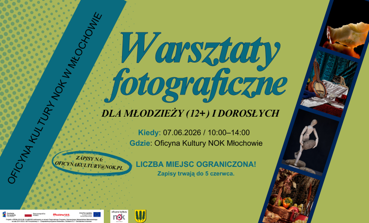 Warsztaty fotograficzne dla młodzieży (12+) i dorosłych