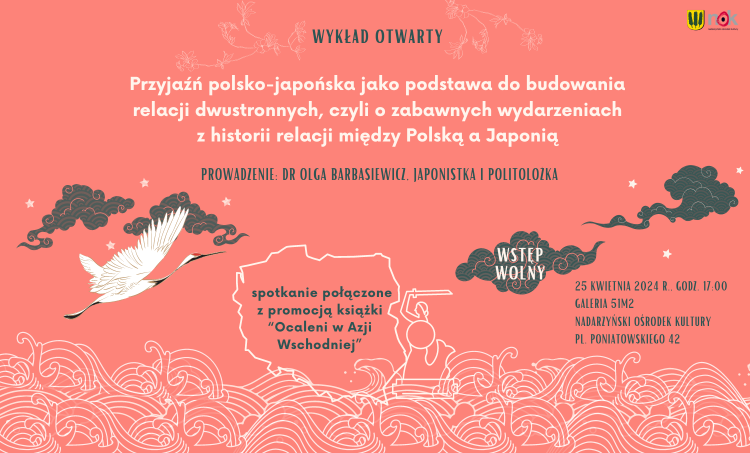 Wykład na temat pozytywnych wątków z historii polsko-japońskiej