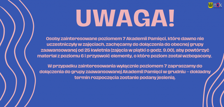 Nowy poziom Akademii Pamięci
